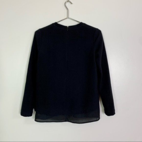Karl Marc John Black Layered Sweater - Picture 3 of 6